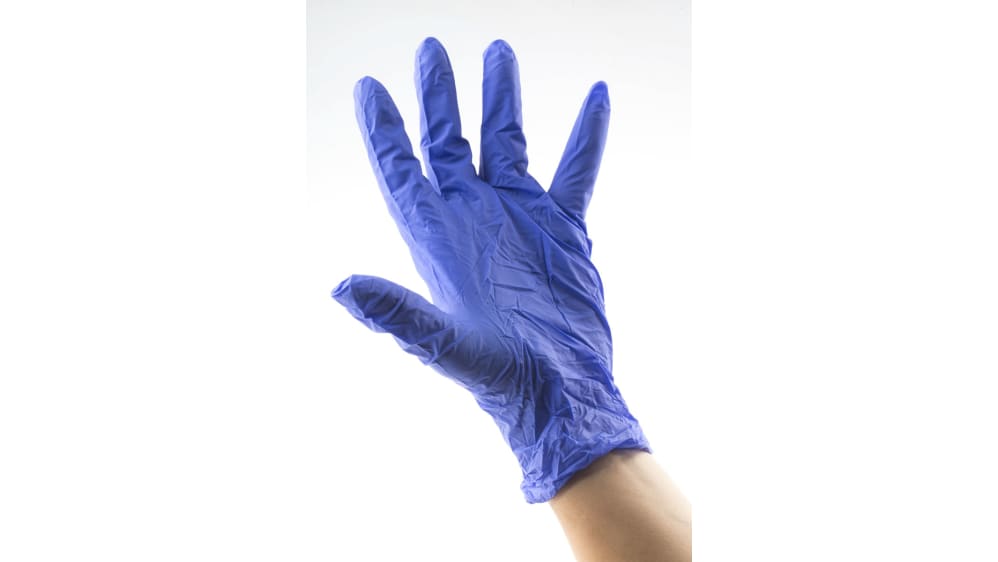 Gants jetables Nitrile BM Polyco Non poudrés, taille XL x 100 gants