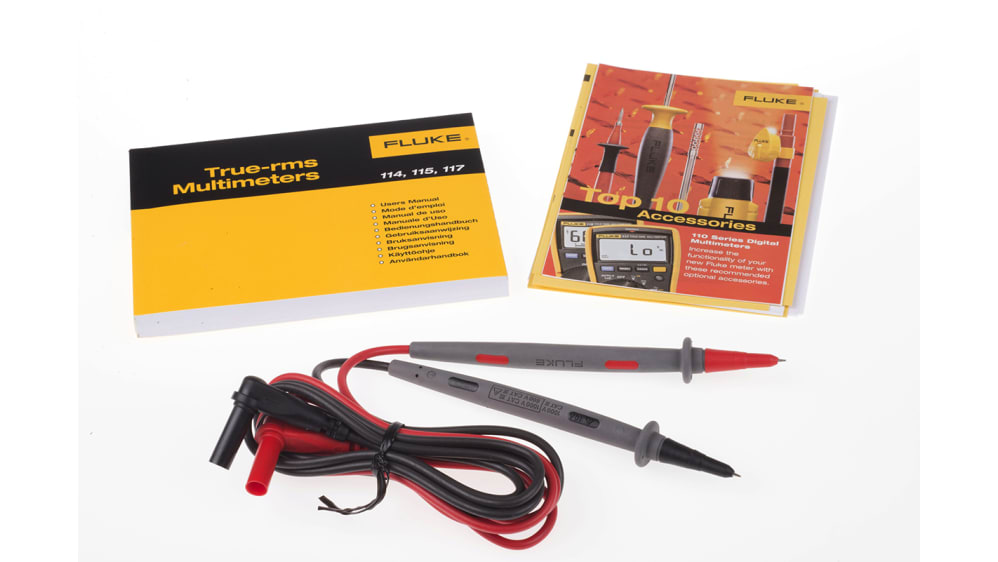Fluke マルチメータ, ハンドヘルドタイプ, 分解能:0.1mVdc Fluke マルチメータ, ハンドヘルドタイプ, 分解能:0.1mVdc