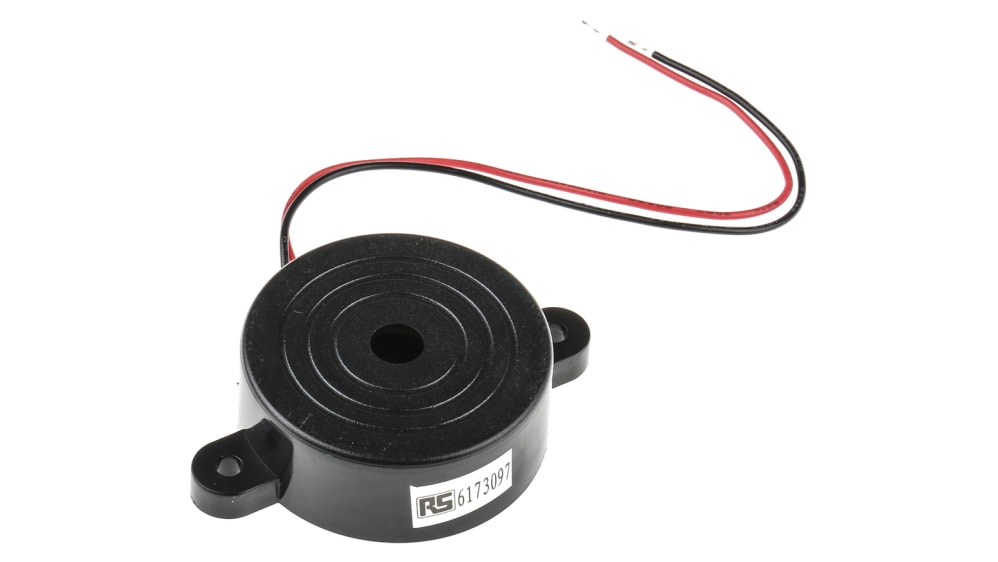 UMFウエダ　Super Pulser II CFII-7540 RS PRO 96 dB Panel Mount Continuous Internal 16 mm Piezo Buzzer