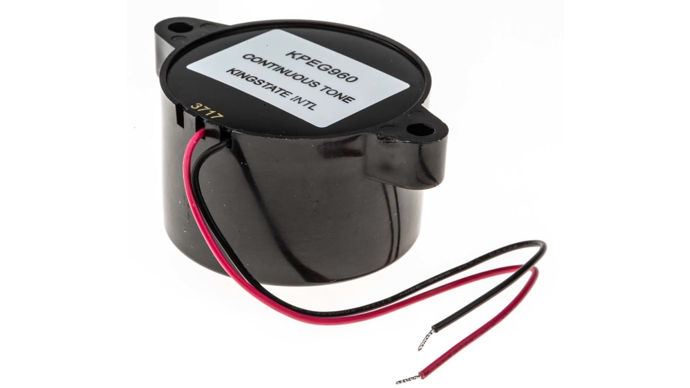 RS PRO 連続 圧電ブザー, 3kHz, 100dB, パネルマウント | RS RS PRO 連続 圧電ブザー, 3kHz, 100dB, パネルマウント | RS