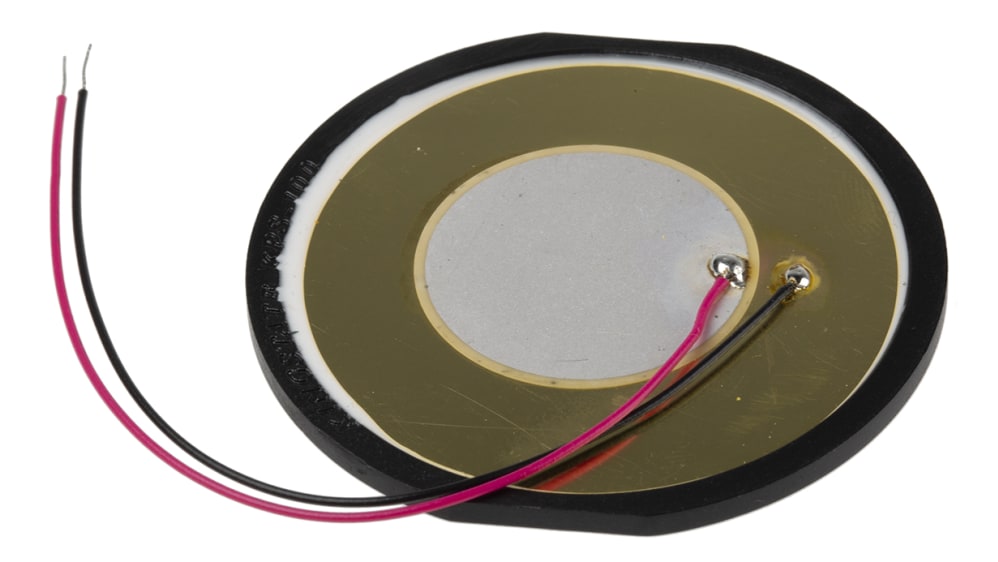 Cicalino piezo RS PRO, 30V ca, Ø 50mm, tono Sirena, SMD