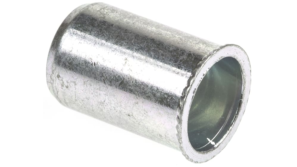 Insert fileté Acier Galvanisé POP, M8, Ø 10.6mm x 16mm - Code commande RS: 623-5533  Marque