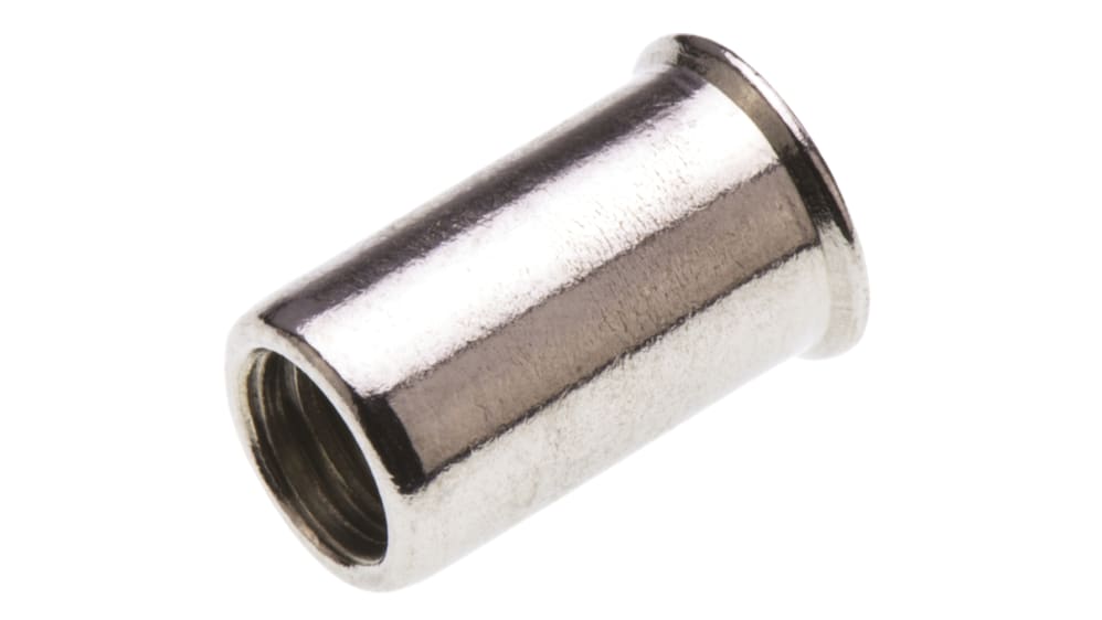 ねじ山付きインサート POP プレーン ステンレス鋼, 7.8 mm 7 mm 11.8