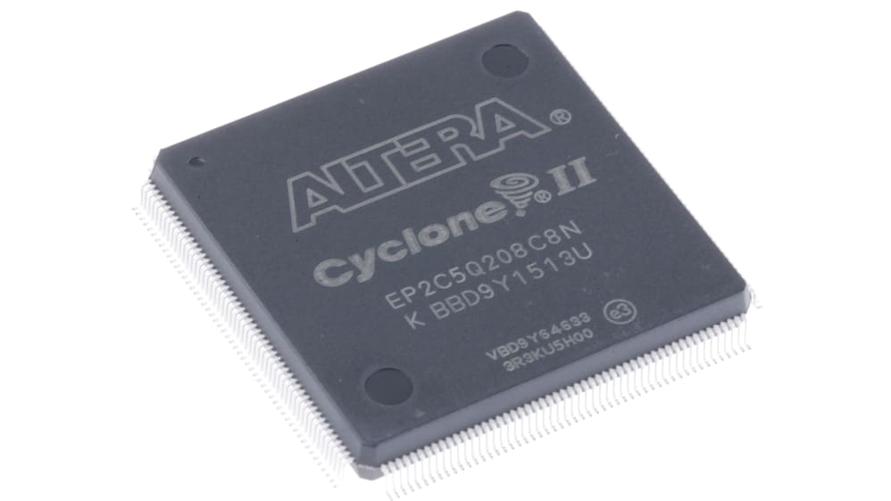 Altera FPGA ファミリ:, EP2C5Q208C8N Cyclone II 208-Pin, 4608セル
