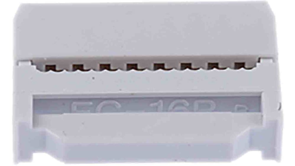 Connecteur IDC Femelle 16 Voies - Pas 2,00 Mm - Marque Amtek - Neuf Sous Blister