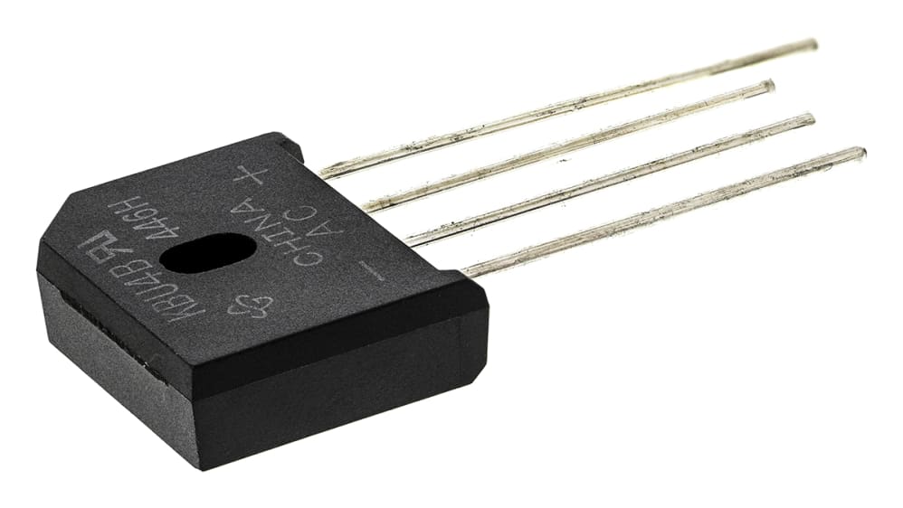 Vishay 整流用 ブリッジダイオード 単相 4A, 100V, 23.7 x 7.1 x Vishay 整流用 ブリッジダイオード 単相 4A, 100V, 23.7 x 7.1 x