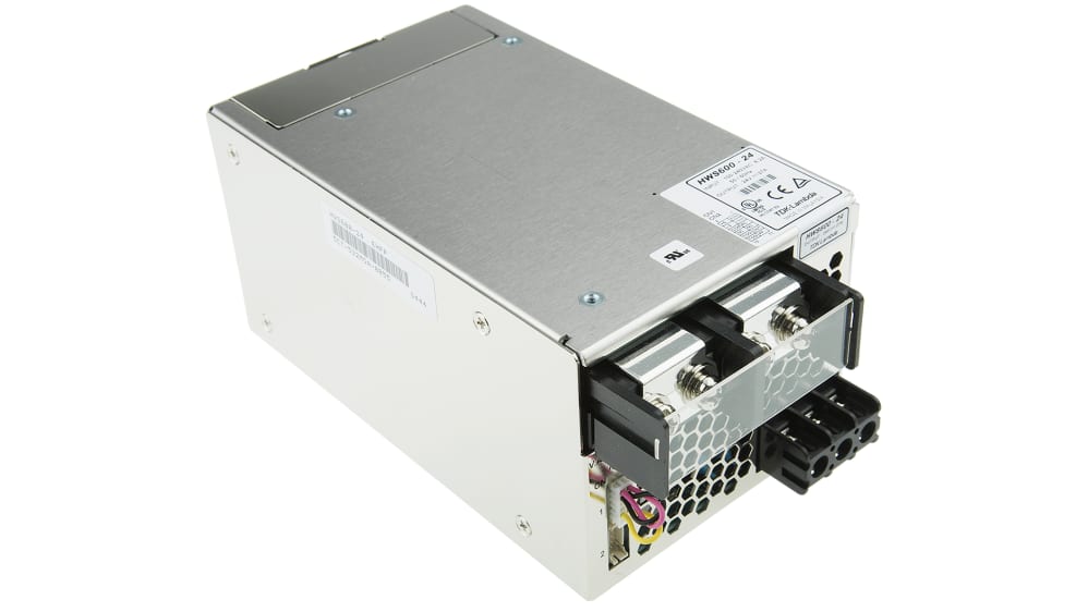 HWS600-24 | TDKラムダ スイッチング電源 24V dc 27A 648W | RS