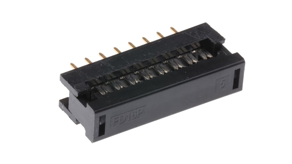 RS PRO IDCコネクタ オス, 2.54 mm ピッチ, 16 ピン ケーブル, 2 列 | RS