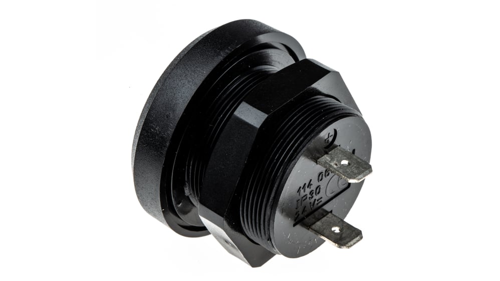 114.068.15 Werma, Werma 85dB Panel Mount Continuous Internal Piezo Buzzer,  42.5 x 29.8mm, 12V dc Min, 24V dc Max, 660-1191