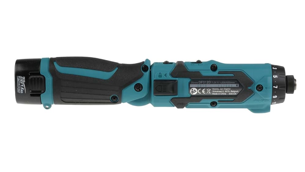 Atornillador eléctrico a batería Makita D022DSE de 7.2V, 1.5Ah, Tipo C -  Euroconector