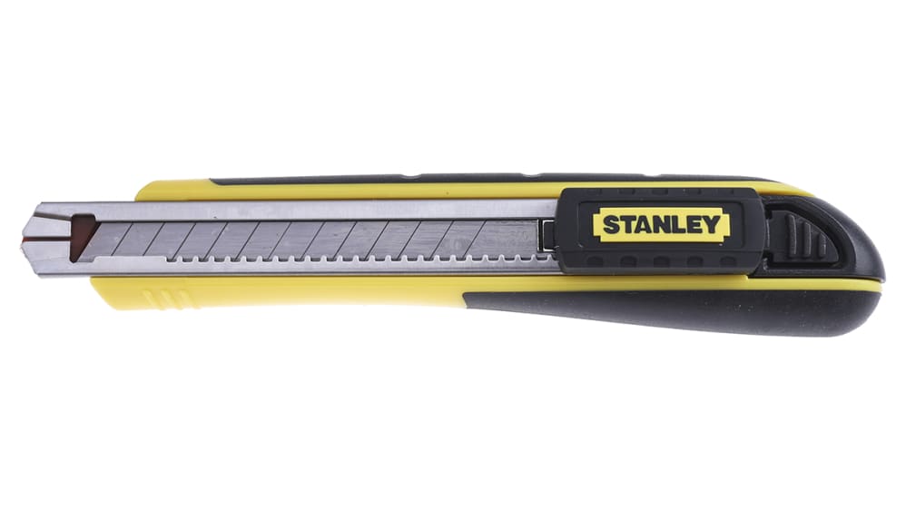 Stanley Tools Safety Knife with Straight Blade, Retractable