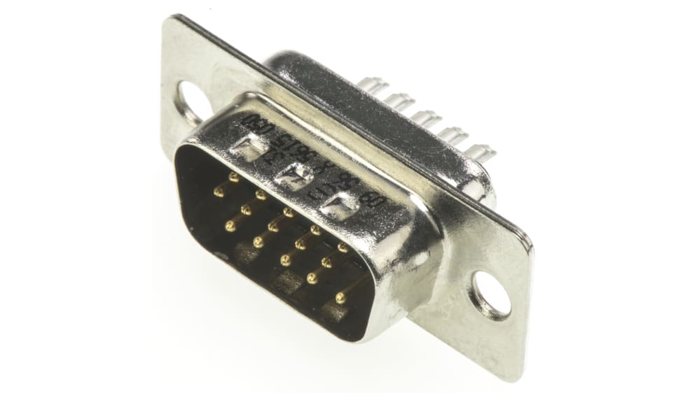 ハーティング D-subコネクタ, 15極, オス, ケーブルマウント