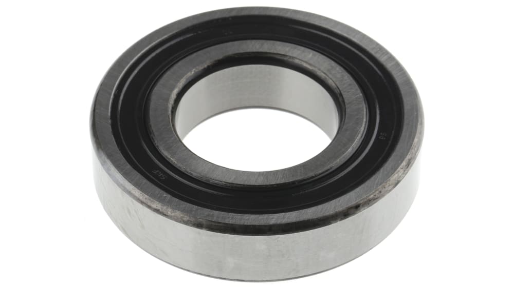 SKF 6207 2RS1 K BALL BEARING, RUBBER SEALED, TAPERED BORE 1:12