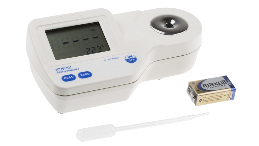 HI 96801 | Hanna Instruments, Sucrose Refractometer, Digital
