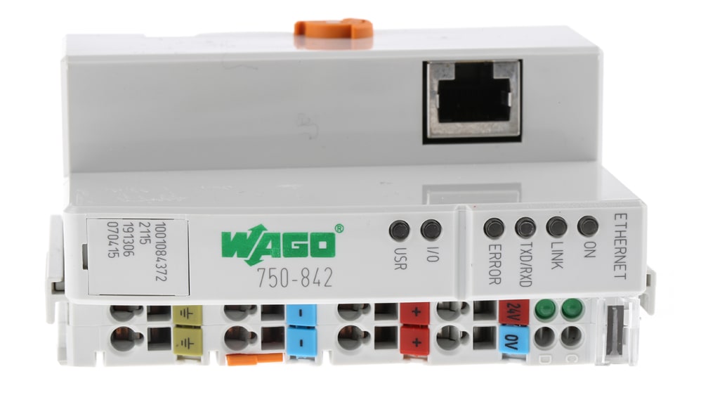 750-842 | WAGO 750 コントローラ 64 入力 64 出力 イーサネット