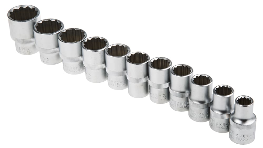 RS PRO ソケットセット1/2 インチ 12ピース | RS