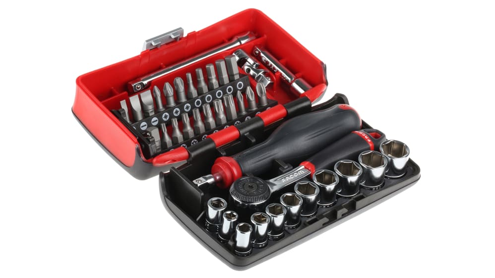 Facom 38-Piece Socket Set 1/4in Drive from Facom. –