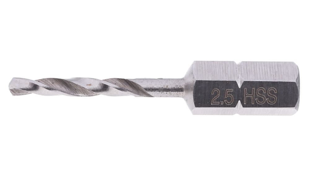 RS PRO ツイストドリルビット, 全長38mm, HSS, 直径2.5mm | RS