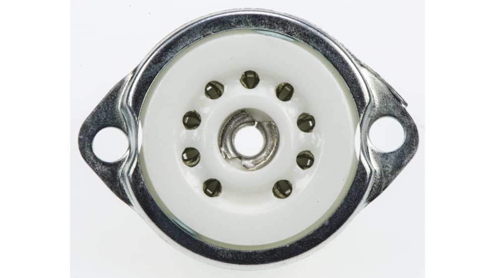 ZOCCOLO NOVAL DA Telaio Con Schermo In Alluminio Per Valvole ECC82 - Foto 9