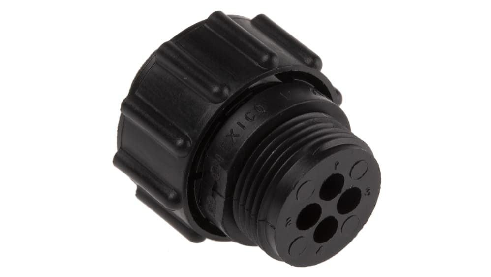 ⭐︎きょん⭐︎ 206060-1 | TE Connectivity メス 丸型コネクタ, 4極