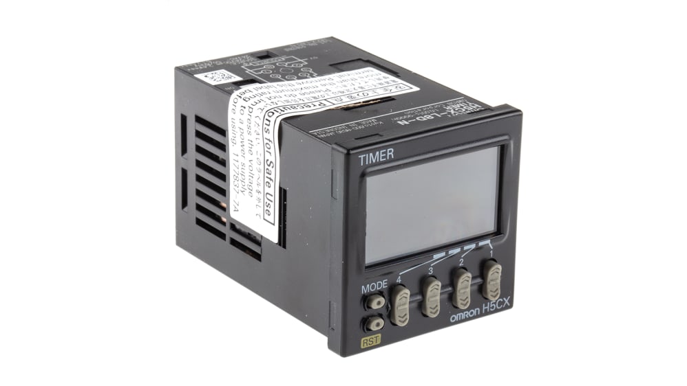 H5CX-L8D-N | オムロン 多機能 タイマーリレー, 0.001 s → 9999h, 12