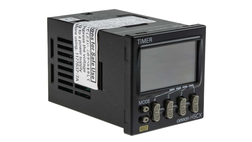 H5CX-N Ultra-Compact Digital Timer - Omron Industrial Automation