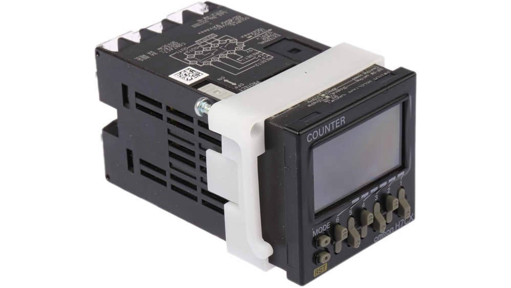 H7CX-AW-N | Omron H7CX Tachometer, 6 Digit LCD, 5kHz, 100