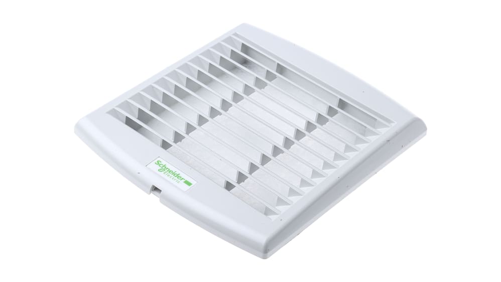 NSYCAG125LPF | Schneider Electric Grey Plastic Vent Grille