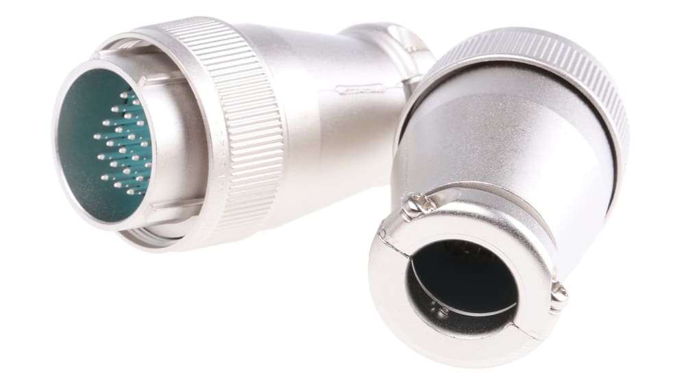 SRCN6A25-24P | 日本航空電子工業 オス 丸型コネクタ, 24極, Miniature