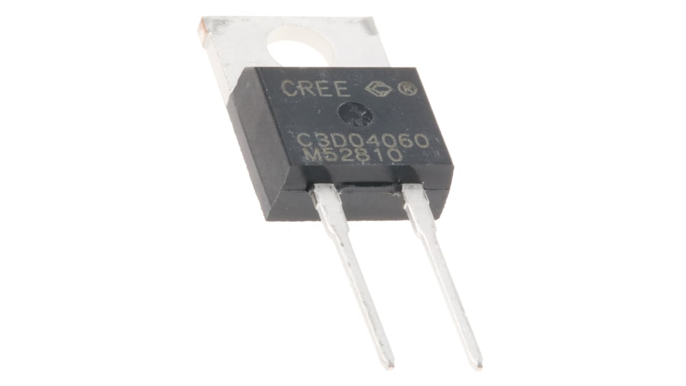 C3D04060A | Wolfspeed 整流ダイオード, 4A, 600V スルーホール C3D04060A | Wolfspeed 整流ダイオード, 4A, 600V スルーホール