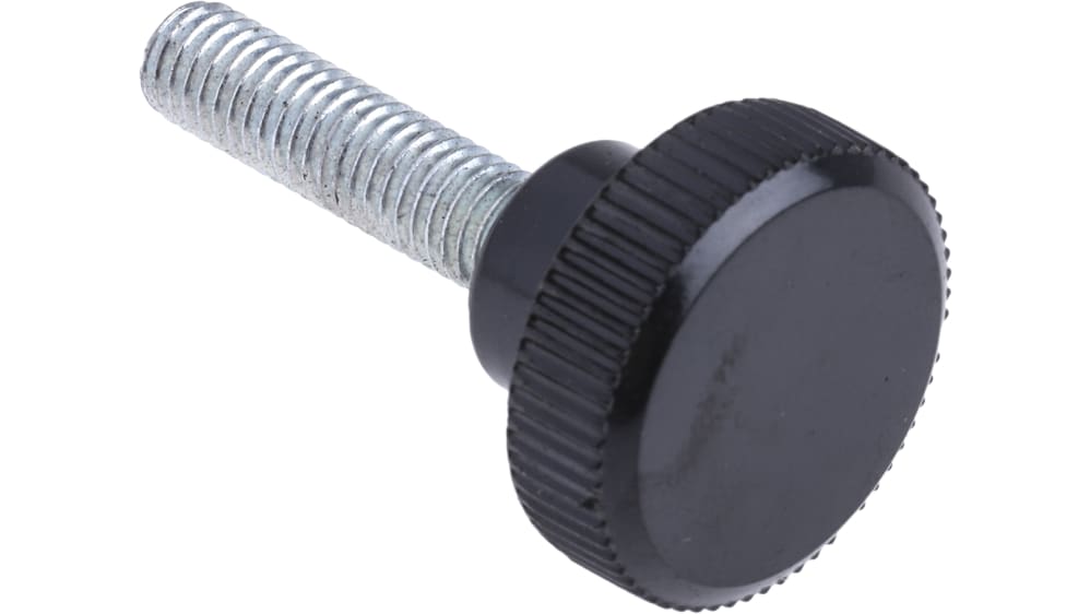 Viti A Testa Zigrinata In Acciaio Inox &ndash; Manopole Cilindriche, Filetti M2-M6 (Cina)
