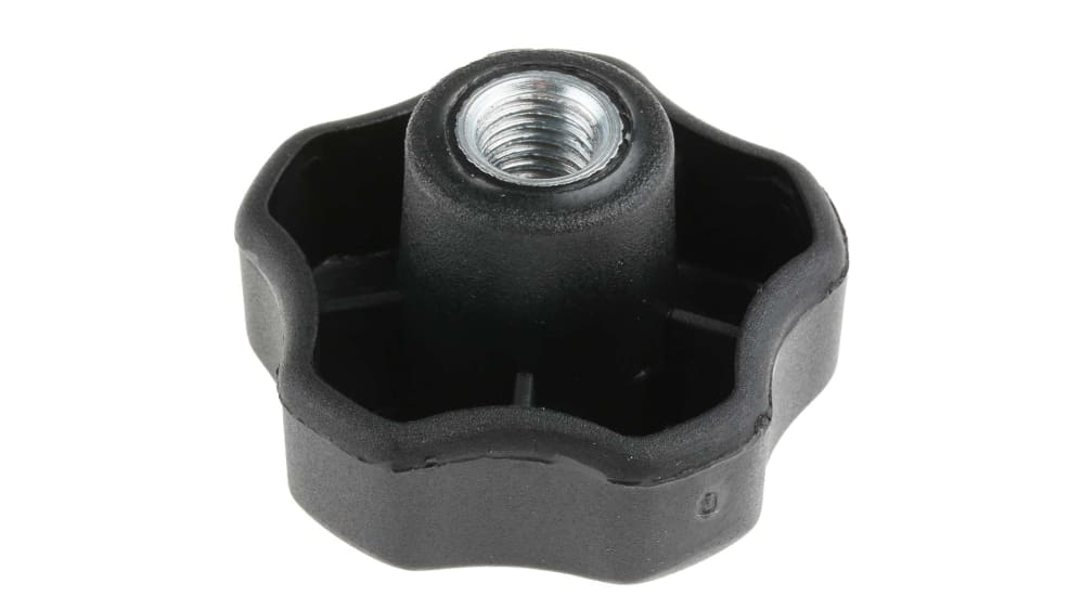 RS PRO Feststellschraube M10 Ø 10mm x 15mm Drehknopf, mit Gewindebohrung Ø  50mm