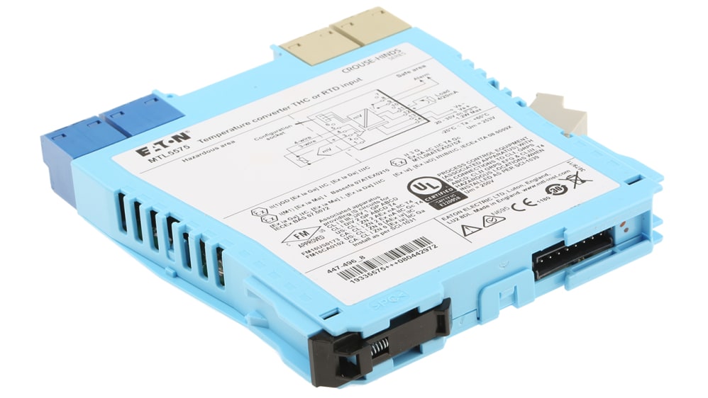 MTL5575/RS | Eaton Zener Barrier, THC/RTD Input + Alarm, ATEX | RS