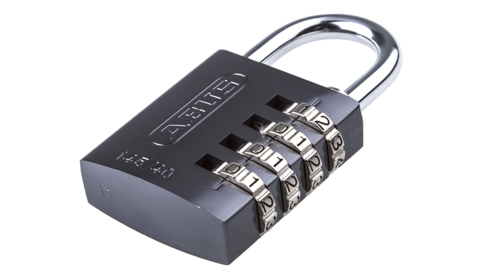 0036976, Cadenas de sécurité ABUS en Aluminium, Acier, anse Ø 6mm