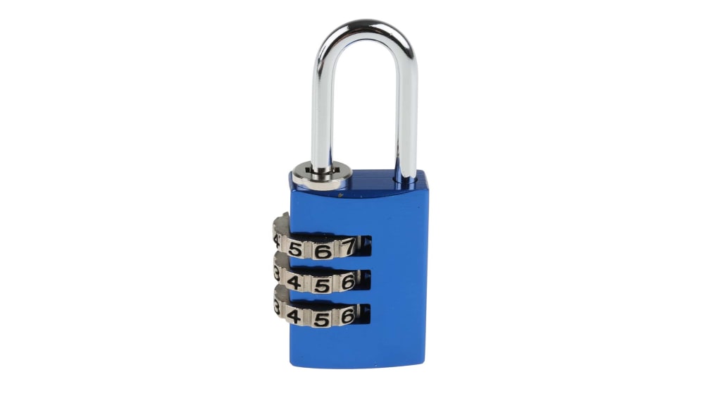 145/20 Blue  Lucchetto di sicurezza con combinazione ABUS per uso