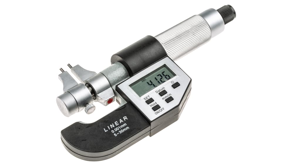 Binnenmicrometer voor interne diametermeting: 5-30 mm bereik 0,01 mm