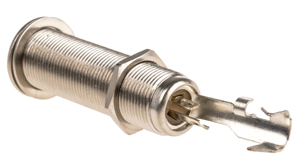 152B | Switchcraft ジャック 6.35 mm パネル取り付け メス ステレオ