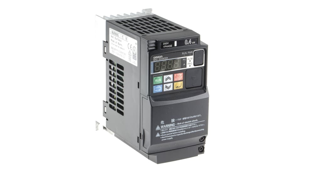 3G3MX2-AB004-EV2 | オムロン インバータ 0.4 kW 230 V ac 1相 3G3MX2-AB004-EV2 | オムロン インバータ 0.4 kW 230 V ac 1相