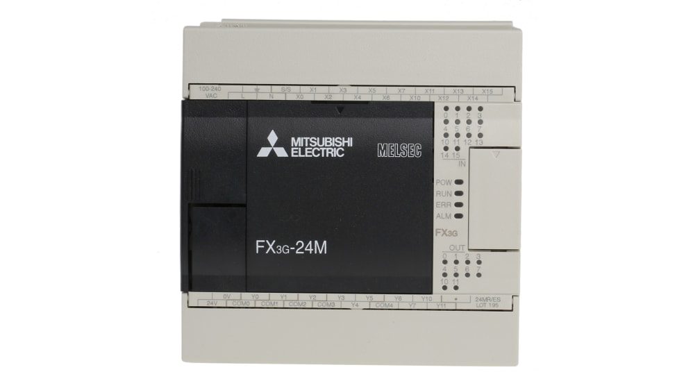 FX3G-24MR/ES | 三菱電機 FX3G の場合 ロジックモジュール 100 FX3G-24MR/ES | 三菱電機 FX3G の場合 ロジックモジュール 100
