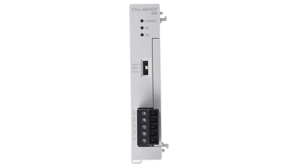 FX3U-485ADP-MB | Mitsubishi PLC拡張モジュール 106 x 17.6 x FX3U-485ADP-MB | Mitsubishi PLC拡張モジュール 106 x 17.6 x