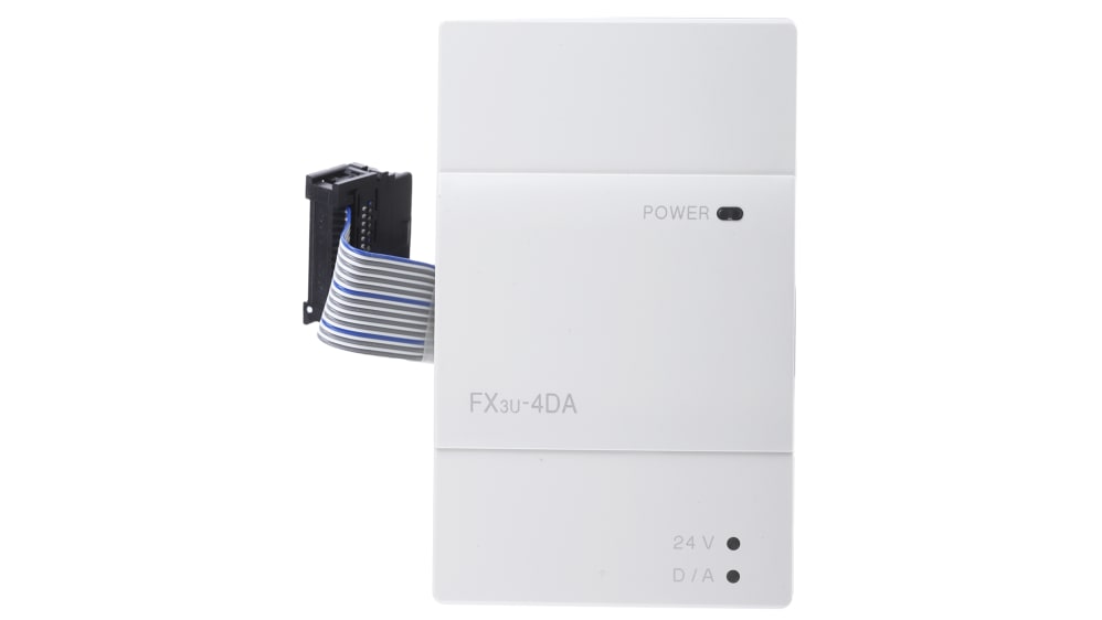 三菱電機 PLC I/Oモジュール FX3U FX3U-4DA PLC I/Oモジュール MELSEC 