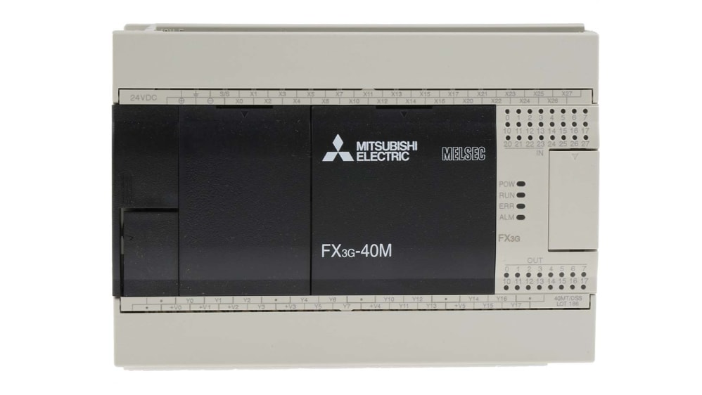 FX3G-40MT-DSS | Mitsubishi Electric FX3G Series Logic Module, 12