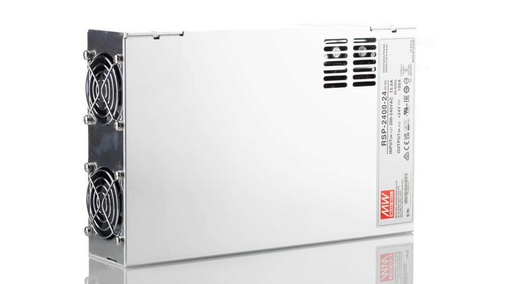 RSP-2400-24 | MEAN WELL スイッチング電源 24V dc 100A 2.4kW | RS
