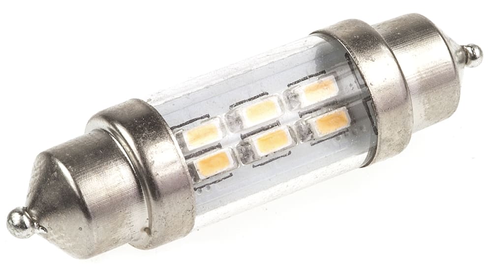 JKL, LED LED Kfz-Lampe Soffitte / 12 → 24 V, 40 lm warmweiß