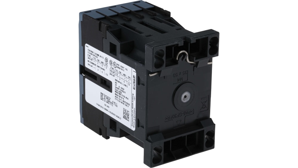 3RT2016-2BB41 | Siemens Size S00, 3RT2 電磁接触器 9 A 3極 24 3RT2016-2BB41 | Siemens Size S00, 3RT2 電磁接触器 9 A 3極 24