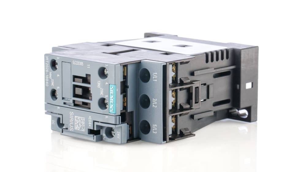 3RT2026-1BB40 | Siemens Size S0, 3RT2 電磁接触器 25 A 3極 24 3RT2026-1BB40 | Siemens Size S0, 3RT2 電磁接触器 25 A 3極 24