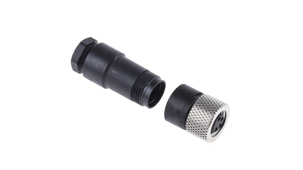 99-3376-00-04 | binder Circular Connector, 4 Contacts, Cable Mount 