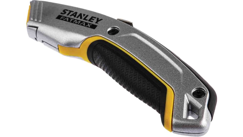 Stanley Tools Safety Knife with Straight Blade, Retractable