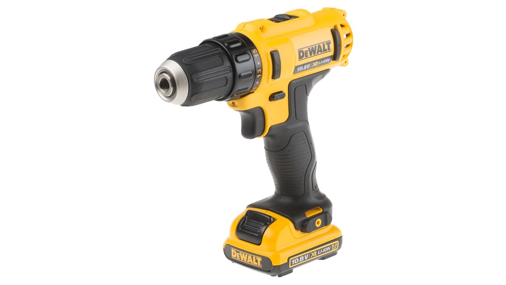 DCD710D2-GB | DeWALT DCD Keyless 12V Drill Type G - British 3-Pin | RS