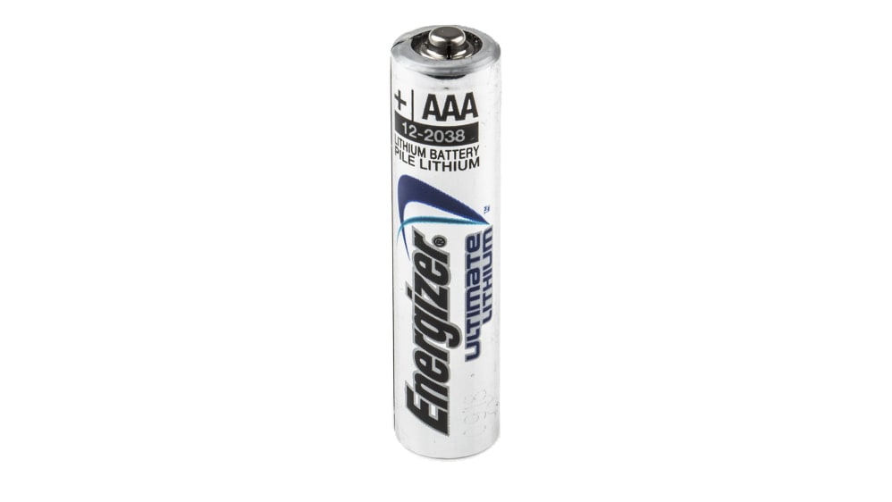 Batterie AAA Energizer, 1.5V, Litio disolfuro di ferro